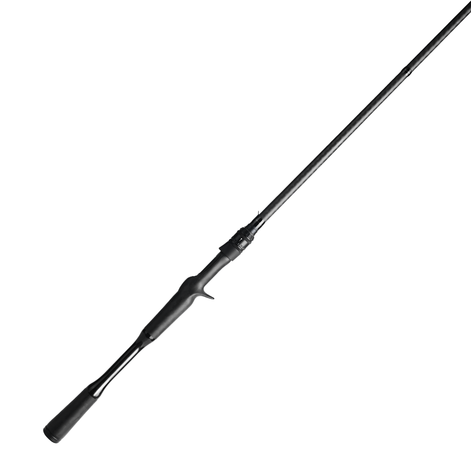 HANDING Serenity One Piece Casting Rod, black fishing rod