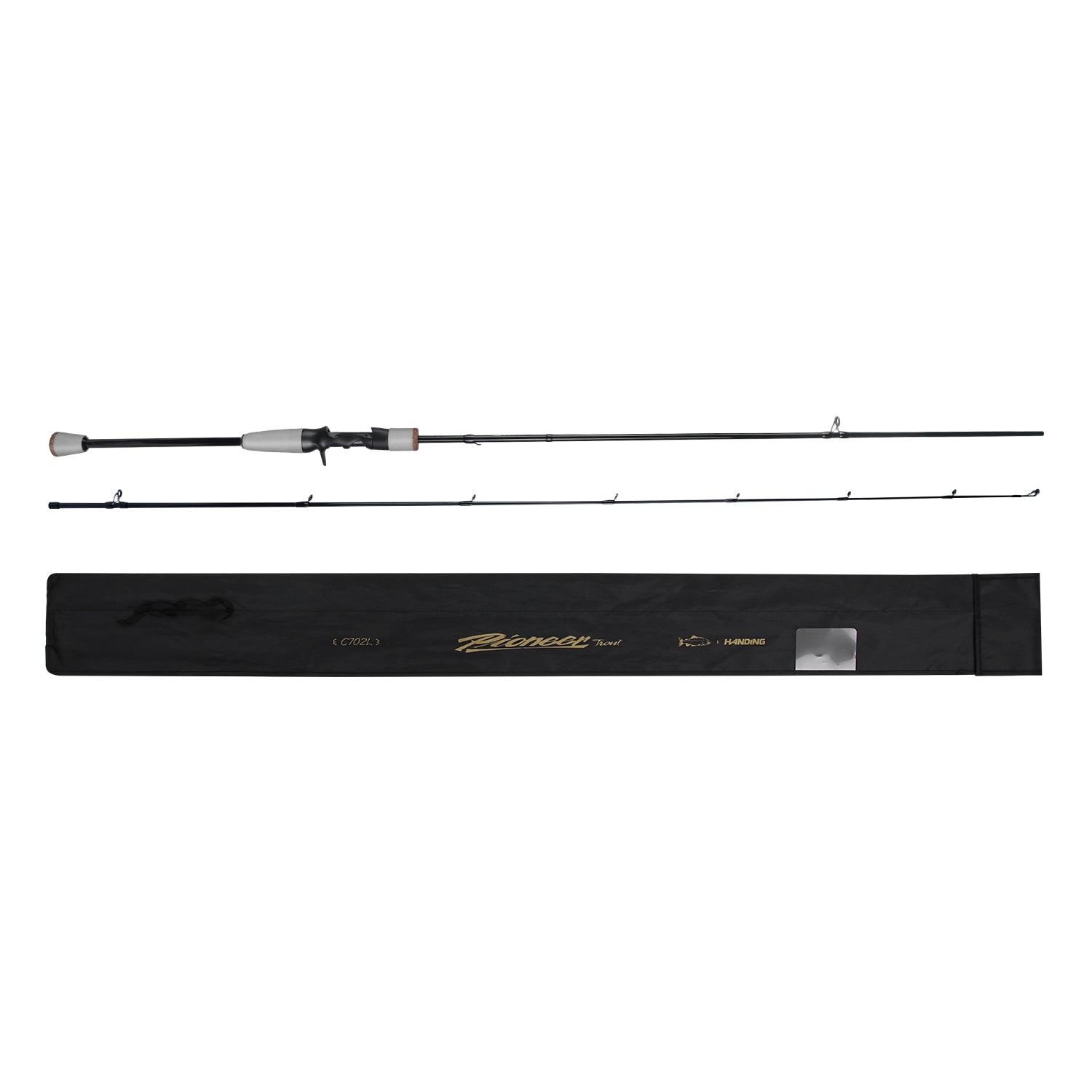 HANDING Pioneer Trout Ultralight Two Pieces Casting Rod