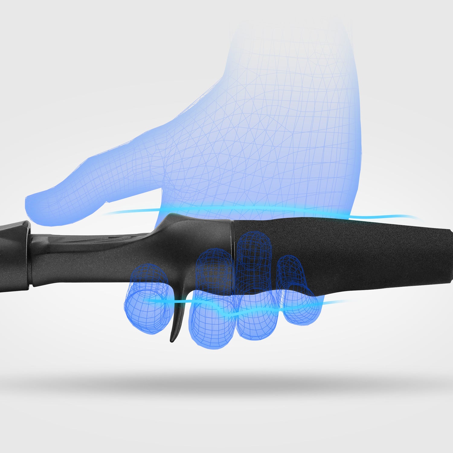 HANDING M1 BFS casting fishing rod has Ergonomic EVA Grip