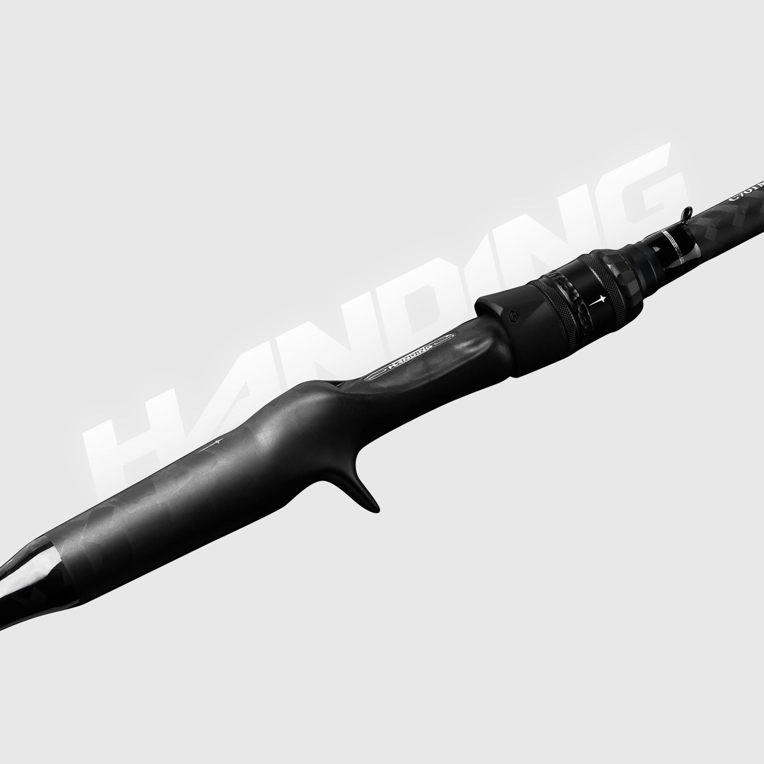 HANDING Serenity One Piece Fishing Rod has Handing desinged carbon reel seat
