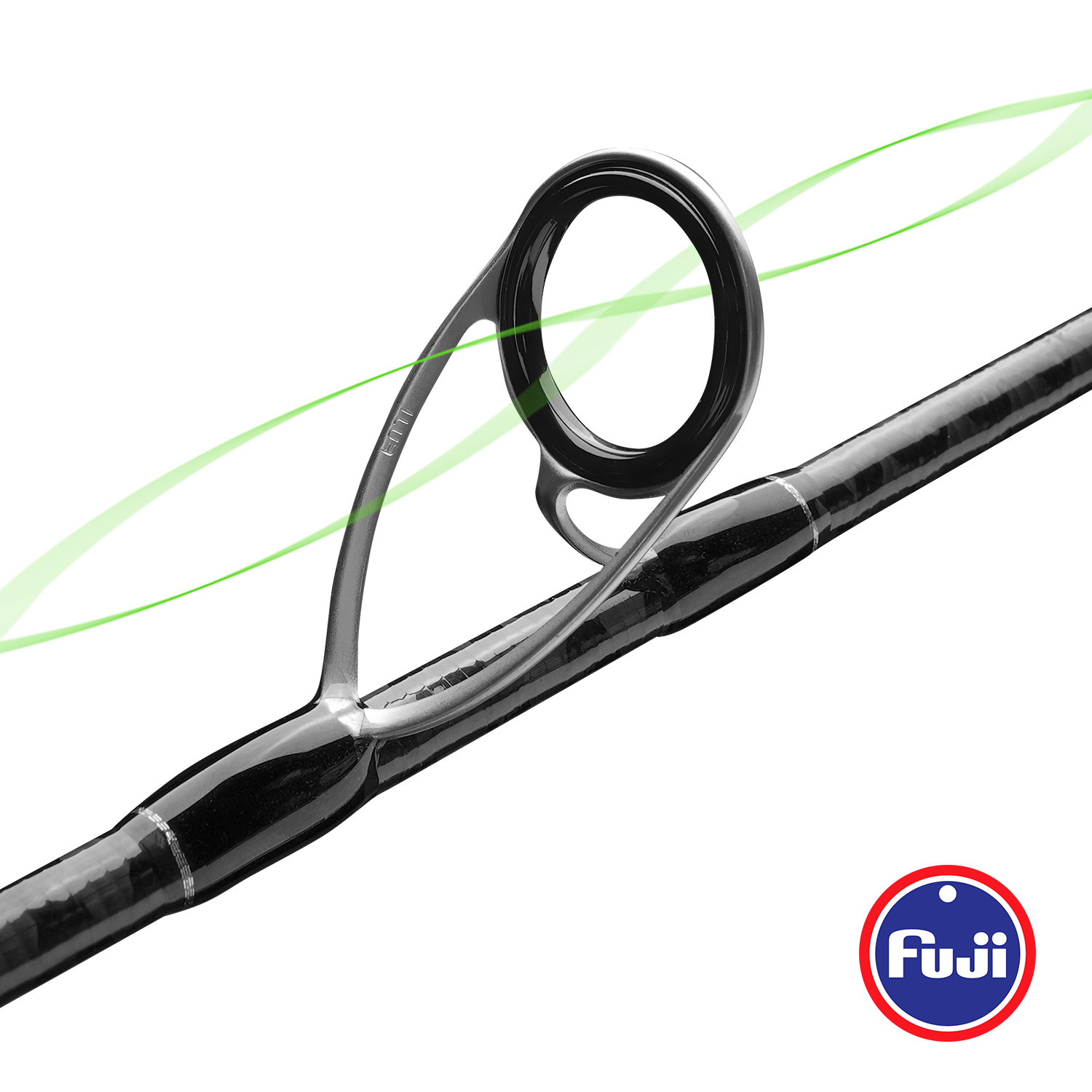Cruiser Shadow saltwater rod detail - Fuji Guide Ring
