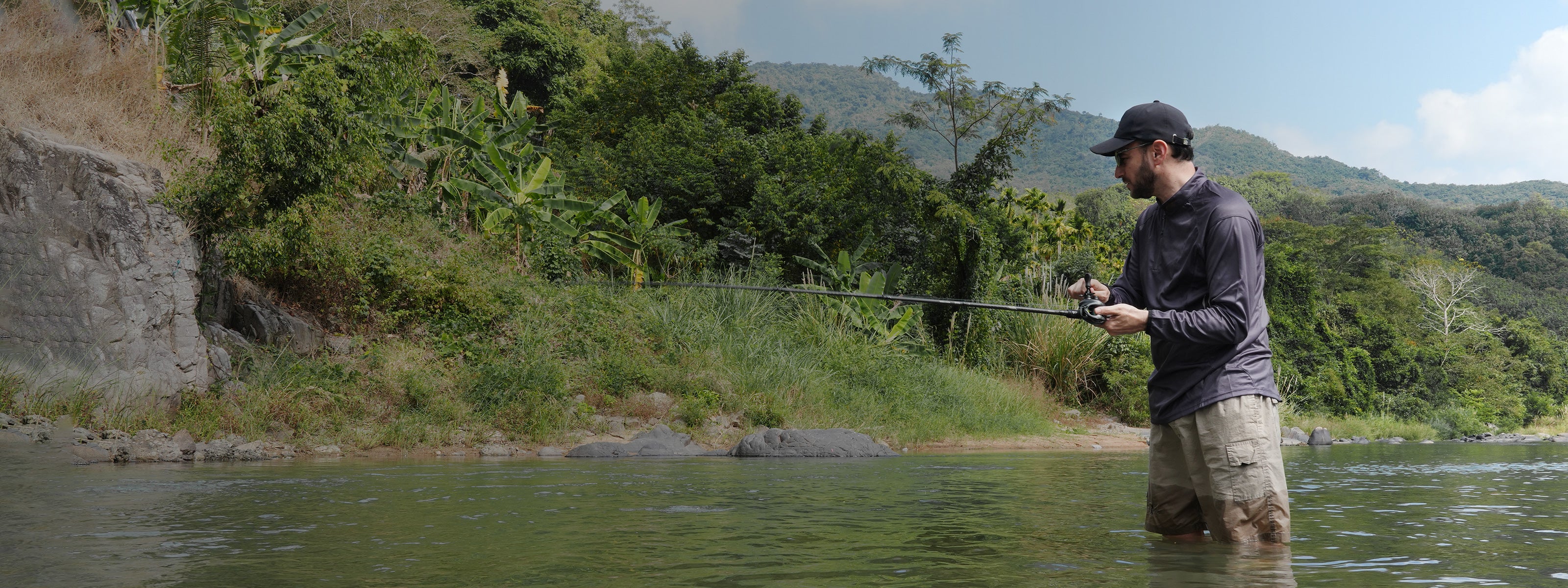 HANDING Serenity One Piece Casting Fishing Rod for Tournament-Level