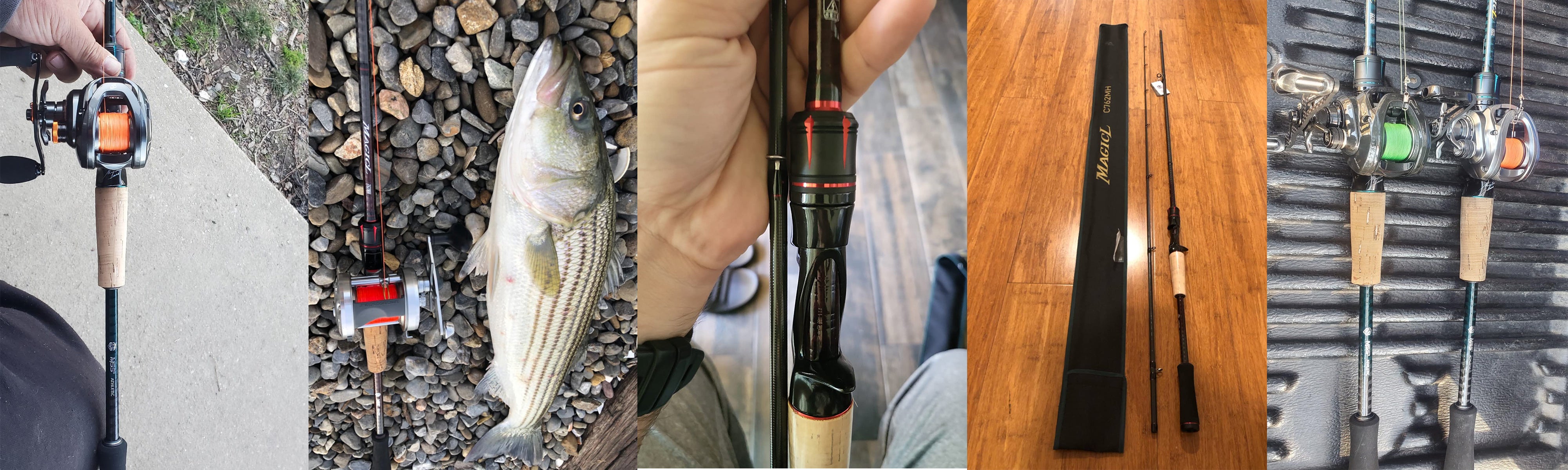 HANDING Magic L two pieces fishing rod's real world customers reviews