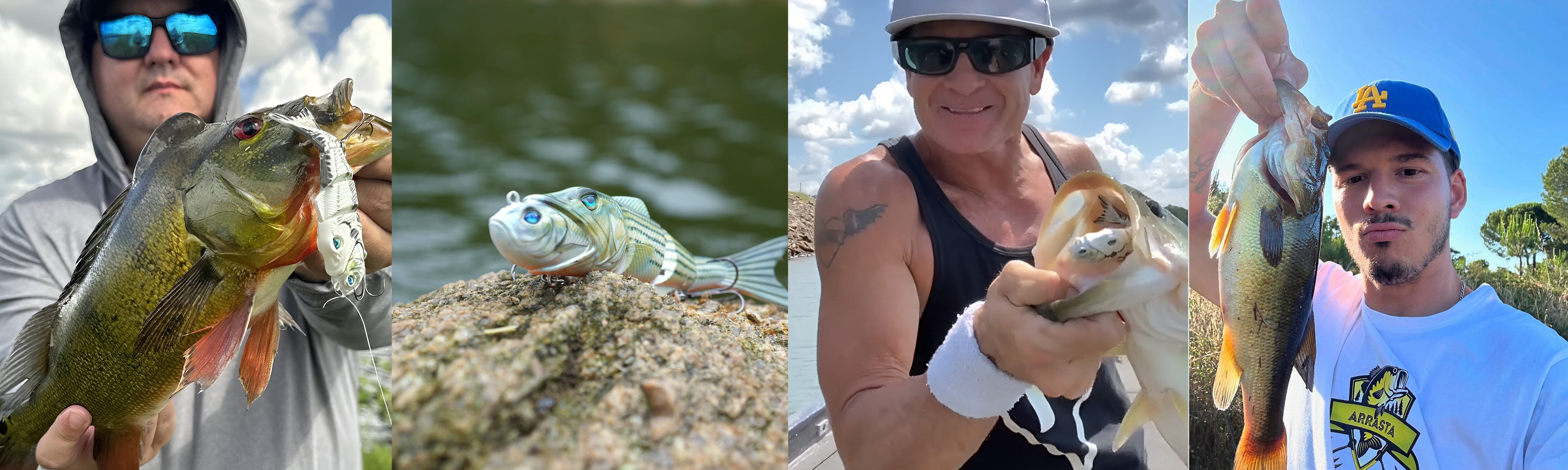 customer review of HANDING M1 Metal Jointed Swimbait Fishing Lure