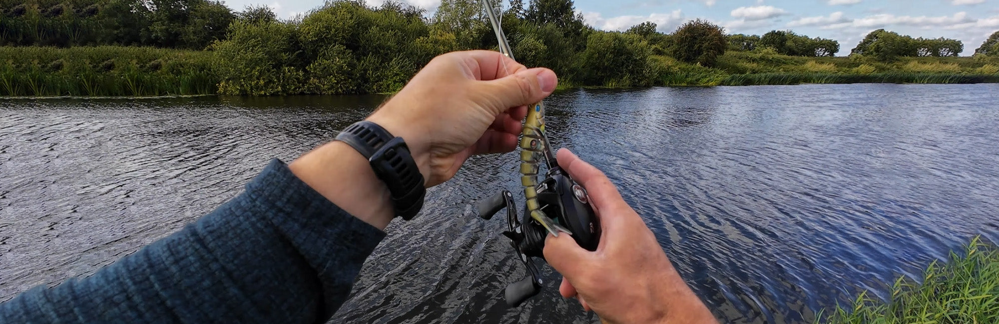 HANDING 8-Segment Swimbait Fishing Lure product video