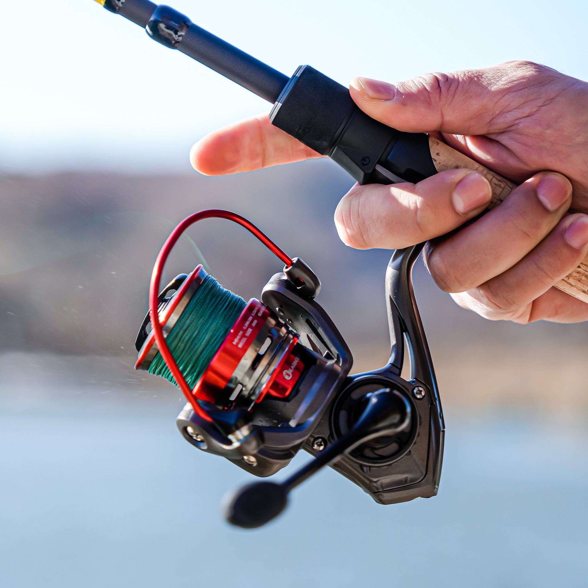 M1 Elite Spinning Reel Rocket Line Release System