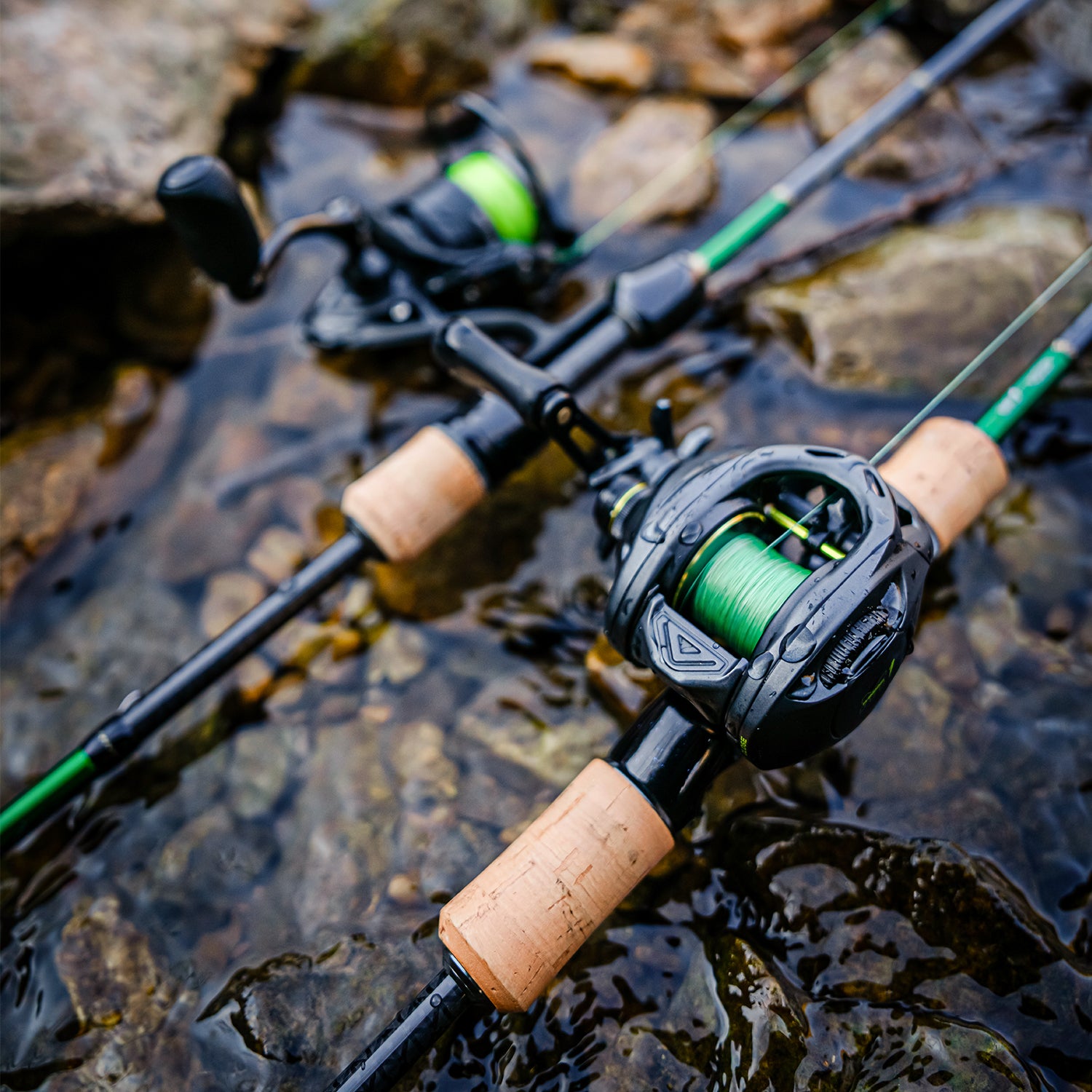 HANDING M1 Trout Ultralight Two Pieces Casting Rod