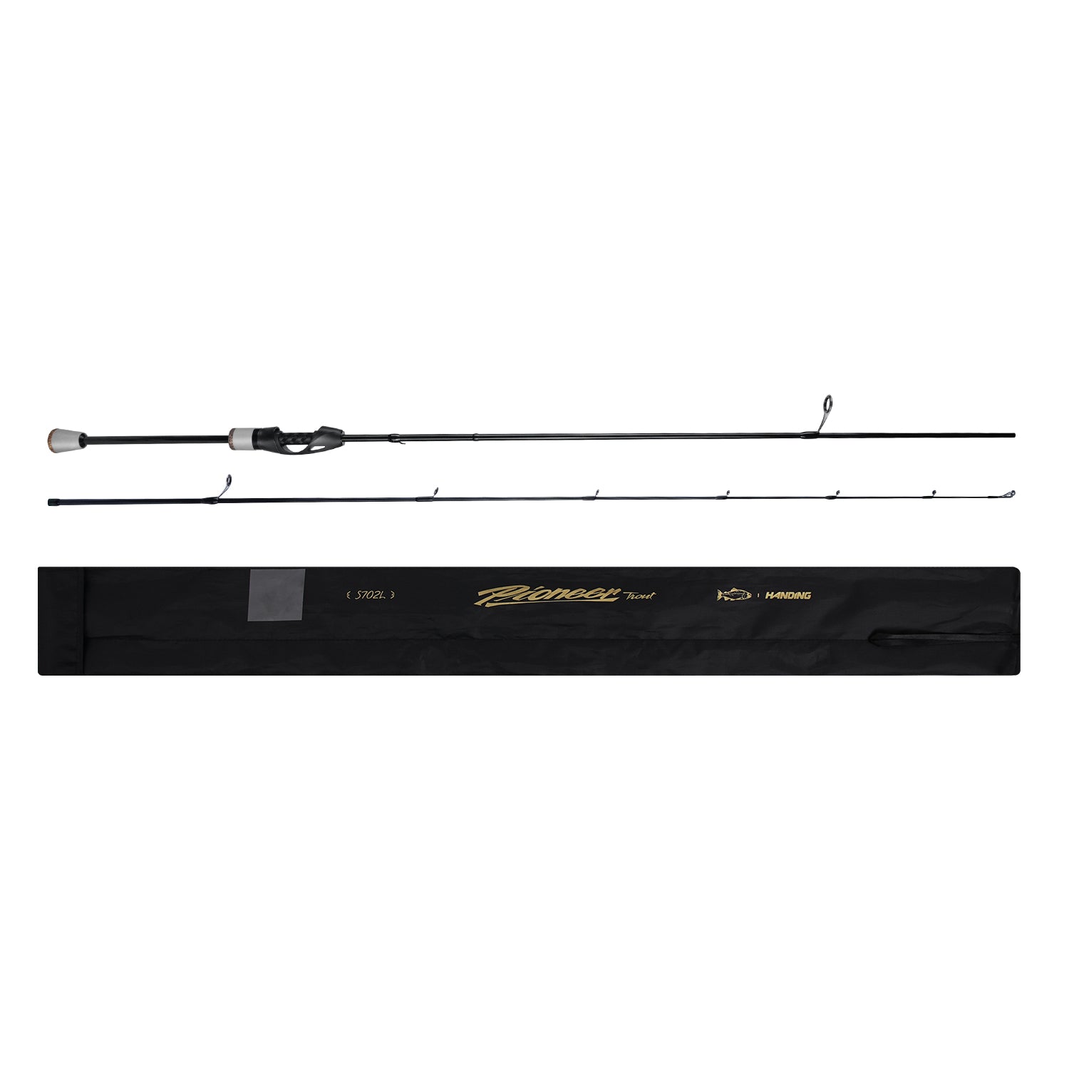 HANDING Pioneer Trout spinning rod and bag