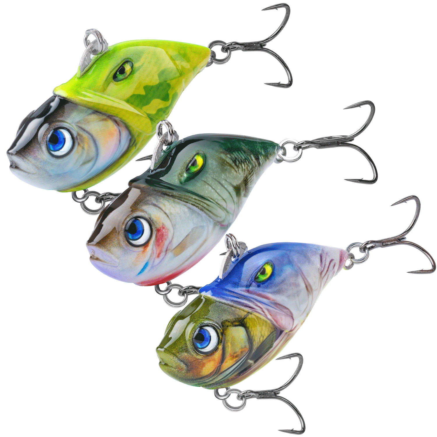 crank bait fishing lures Sound & Action | M1 Lipless Crankbait | Dynamic Fishing 2.2in 1/2oz