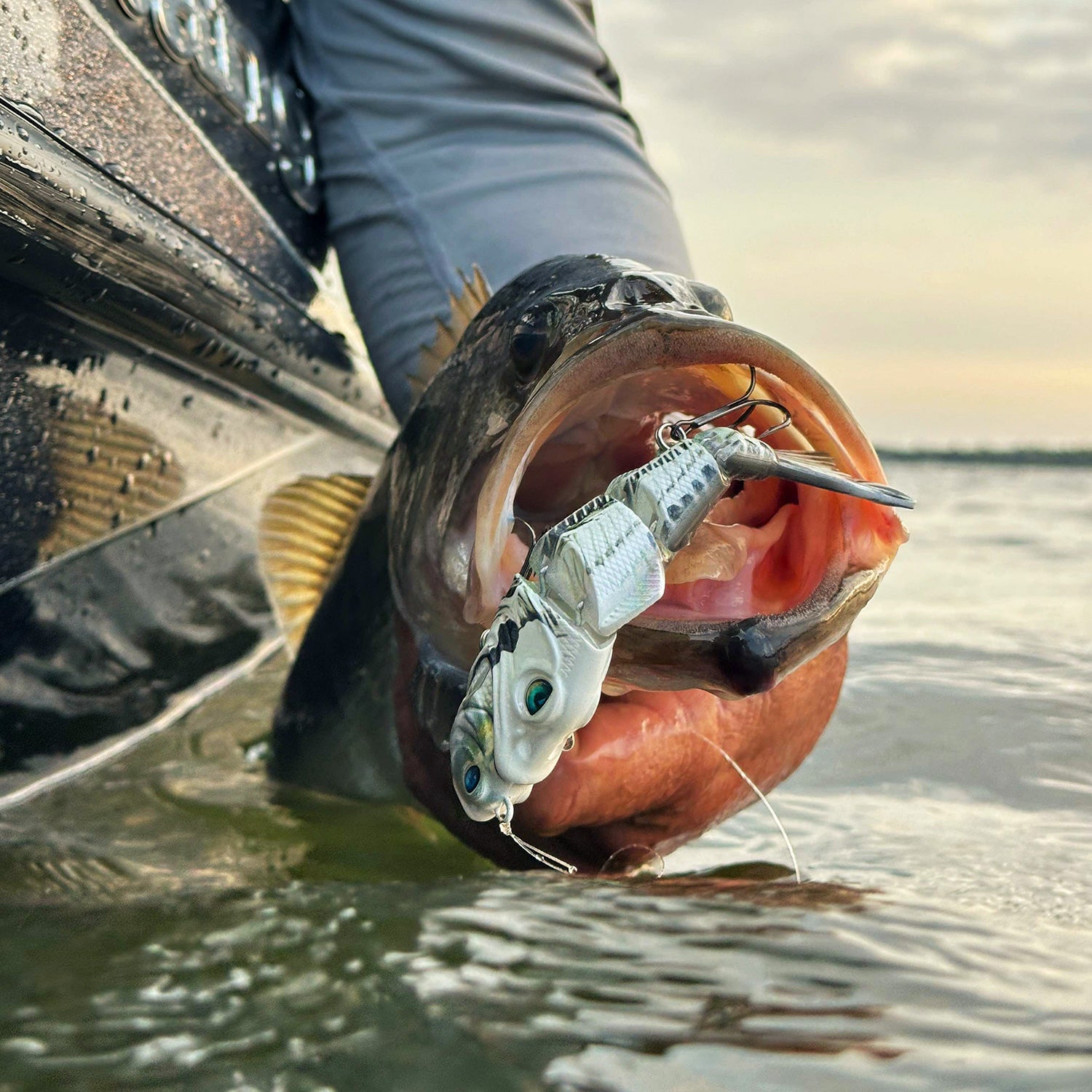 HANDING fishing lures