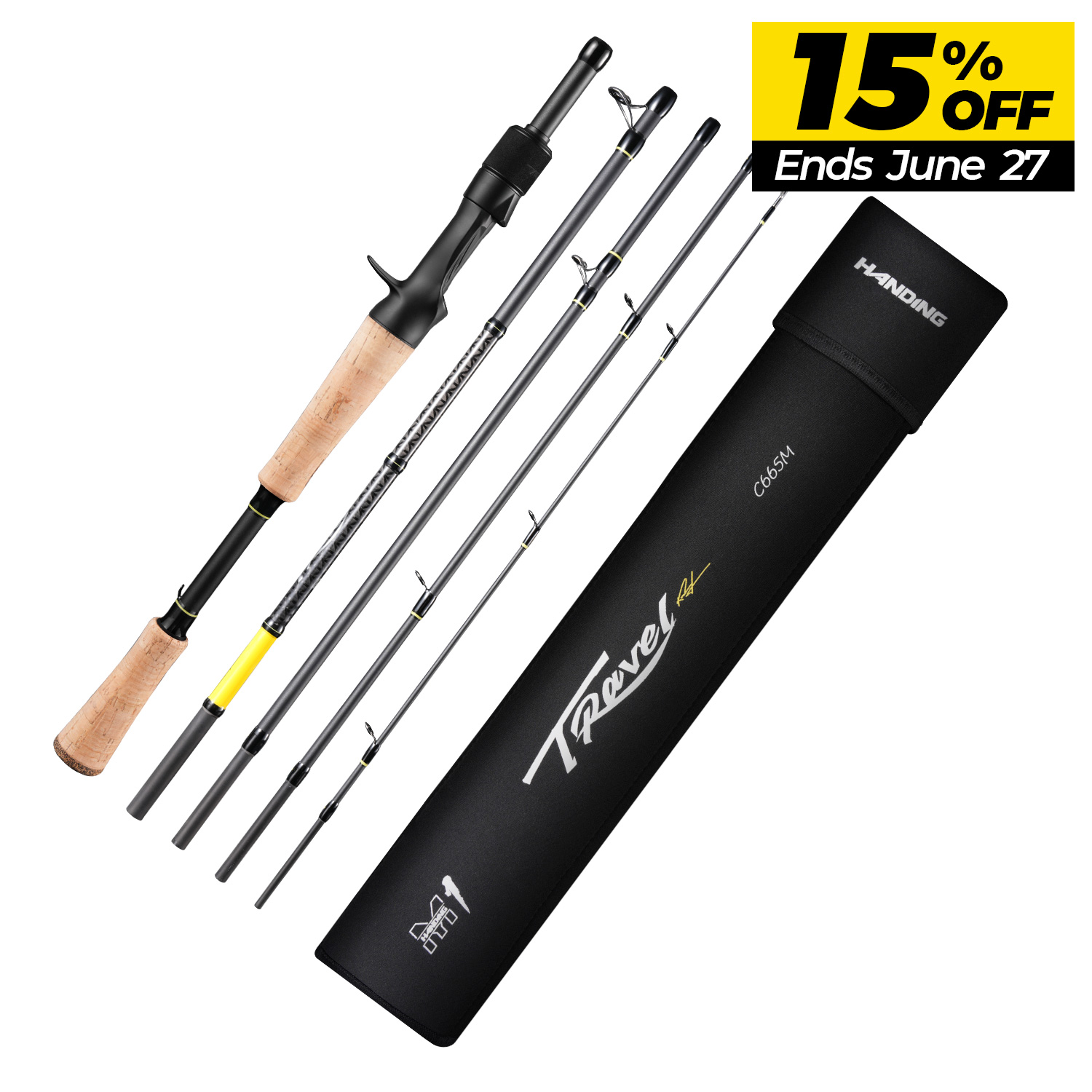 HANDING M1 Travel Casting Rod