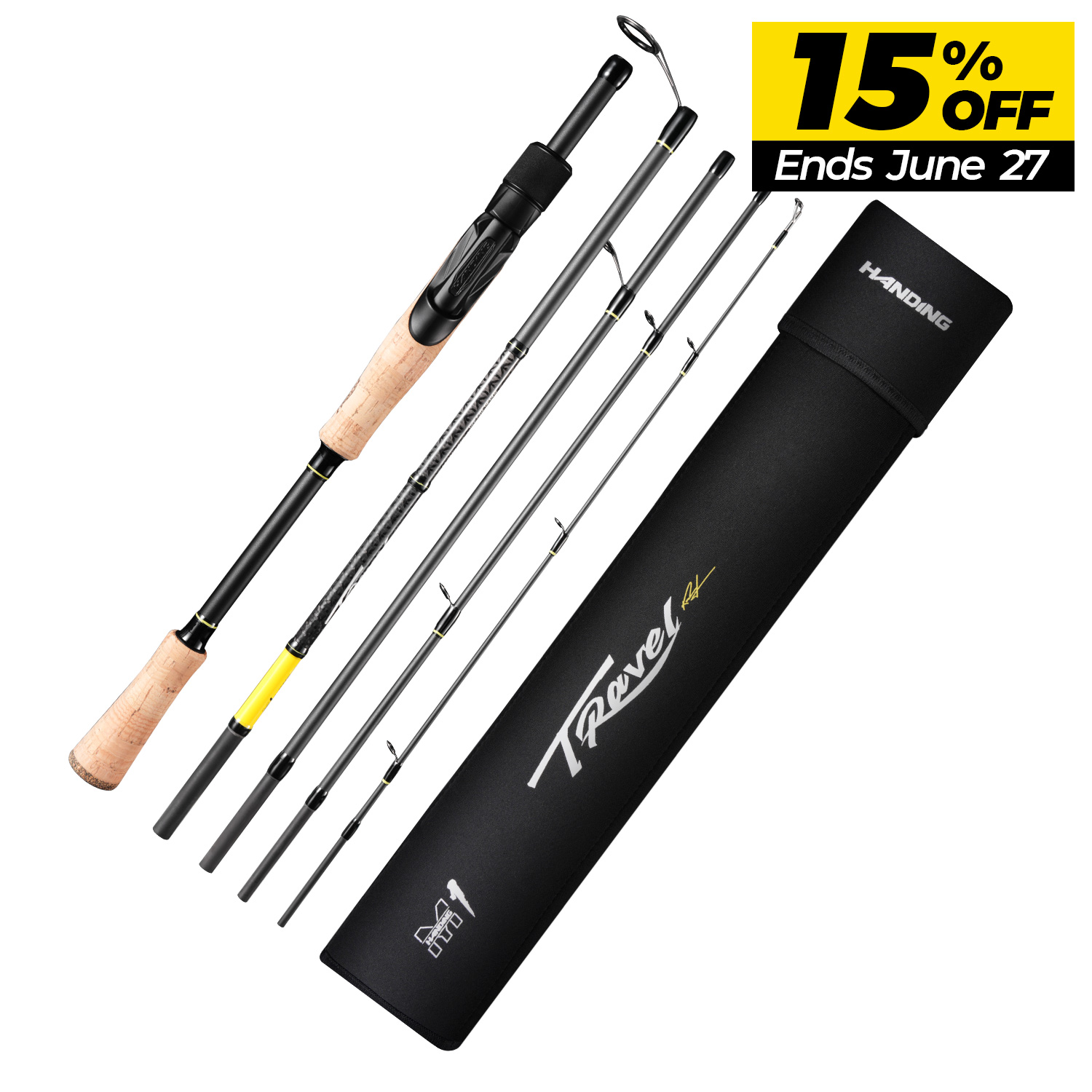 HANDING M1 Travel Spinning Rod