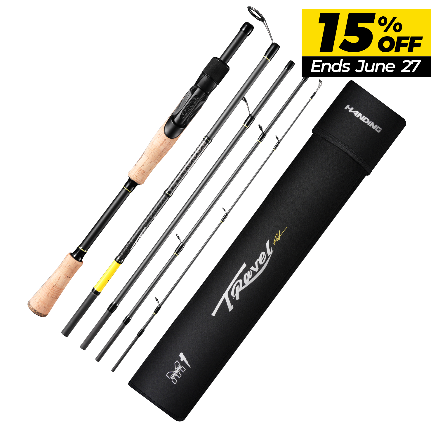 HANDING M1 Travel Spinning Rod