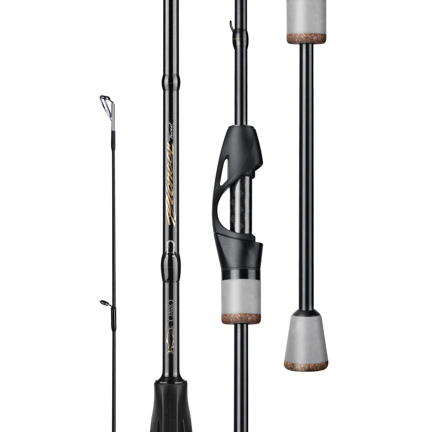 HANDING Pioneer Trout Ultralight Two Pieces Spinning Rod
