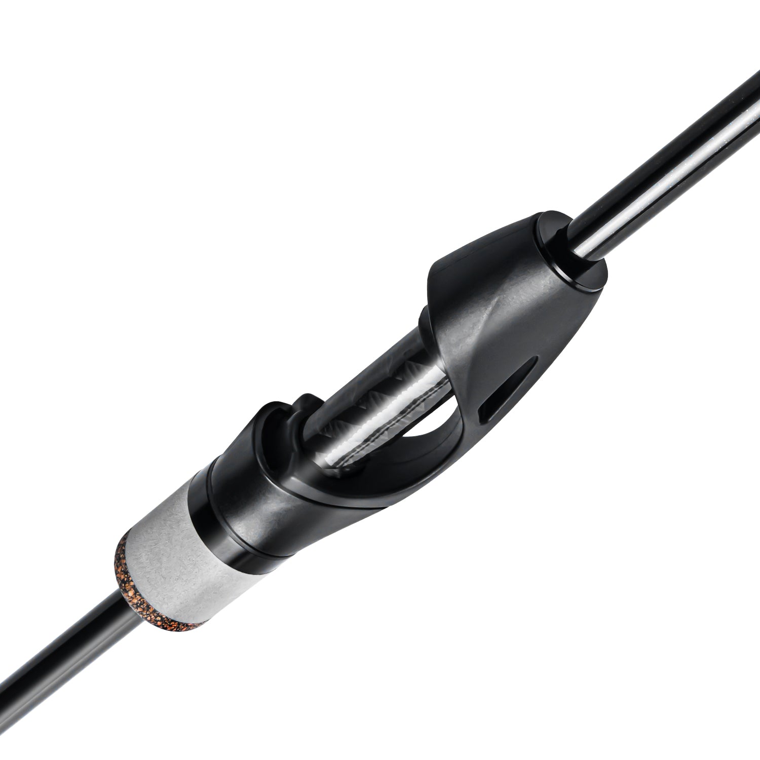 Reel seat and grip of ultralight spinning rod
