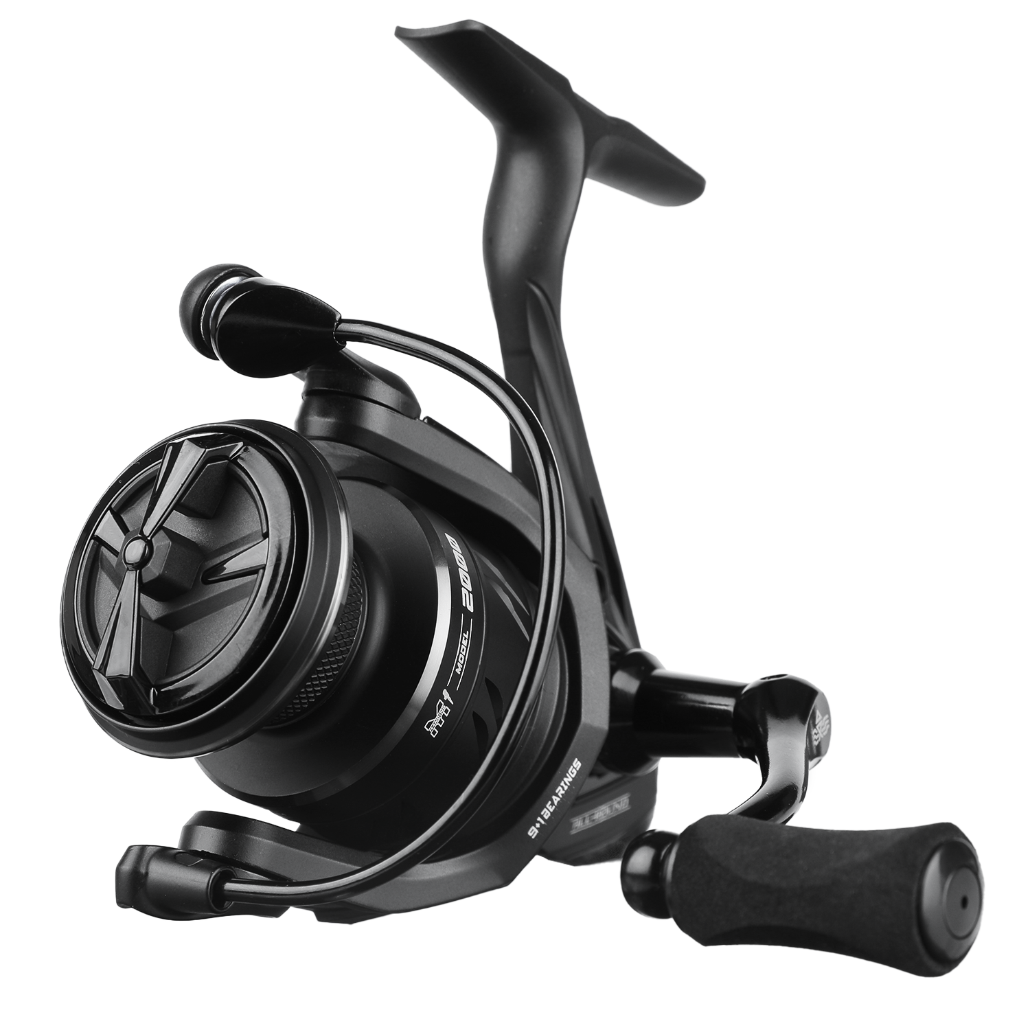 M1 Spinning Reel | 9+1 Bearings | 26.5lb Drag Power | 5 Sizes Black / 2000 / 5.2:1