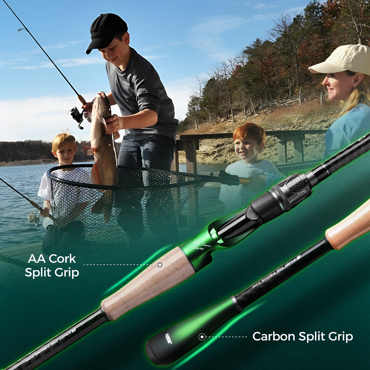 Handing Magic Soul Two Pieces Spinning Rod