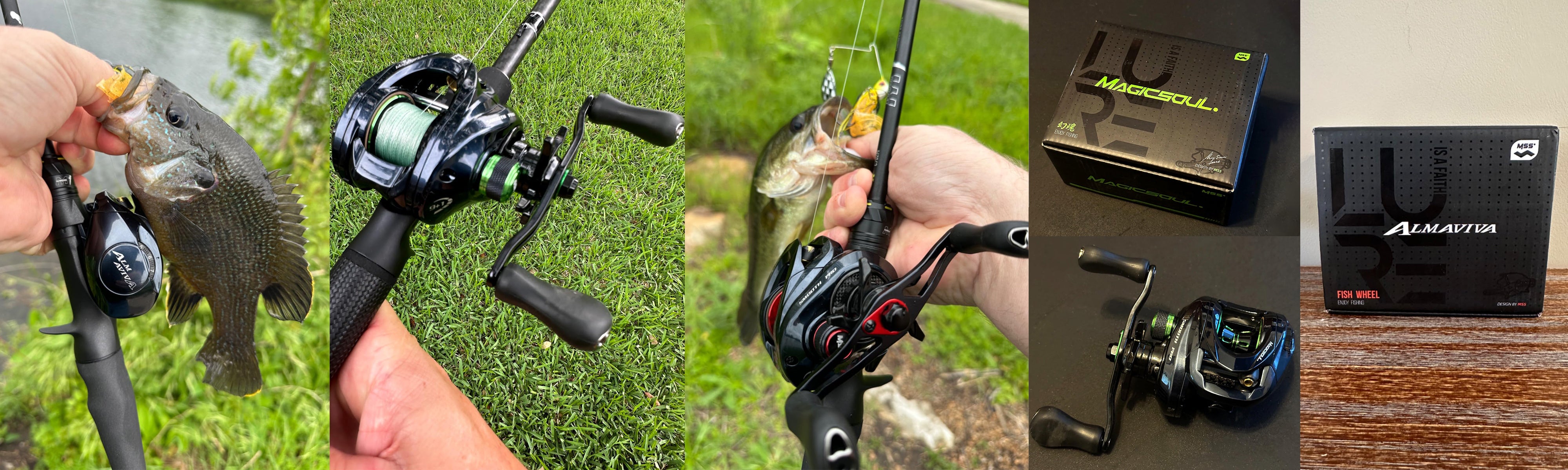 HANDING Magic Soul Baitcasting Reel real world customer review