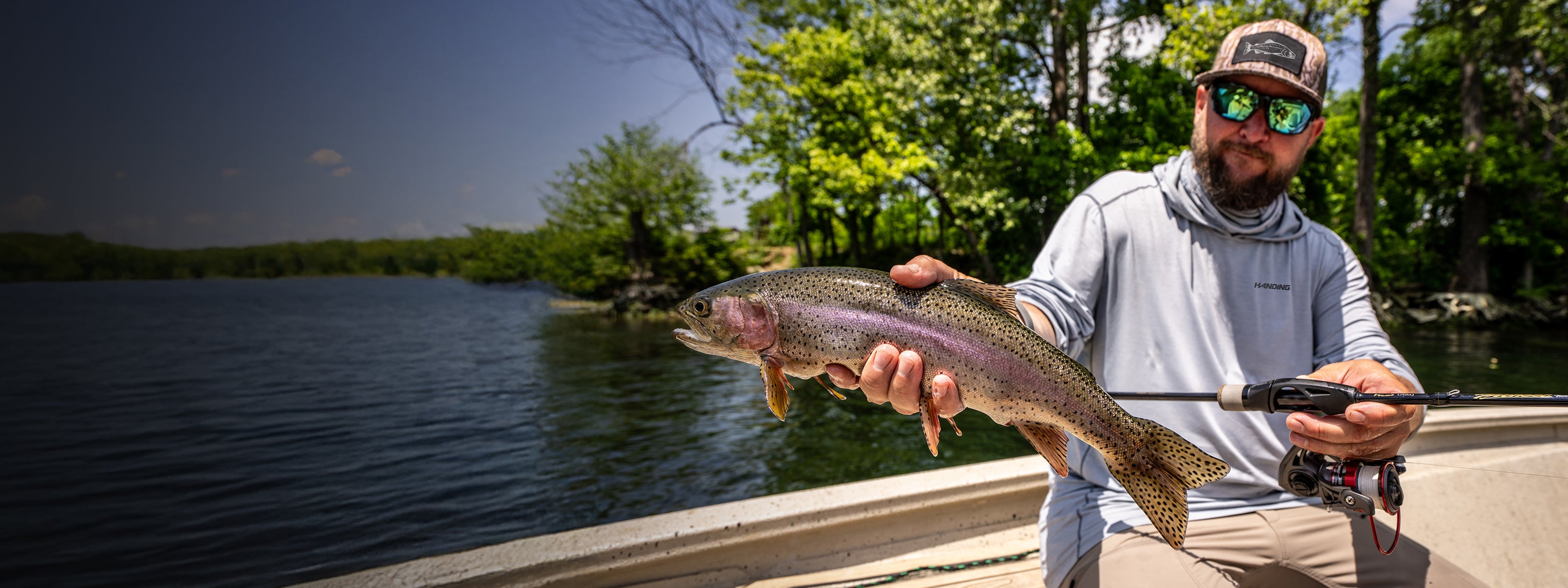 pioneer trout spinning rod sfs